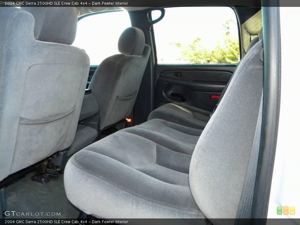 Dark Pewter Interior Photo for the 2004 GMC Sierra 2500HD SLE Crew Cab 4x4 #40652135