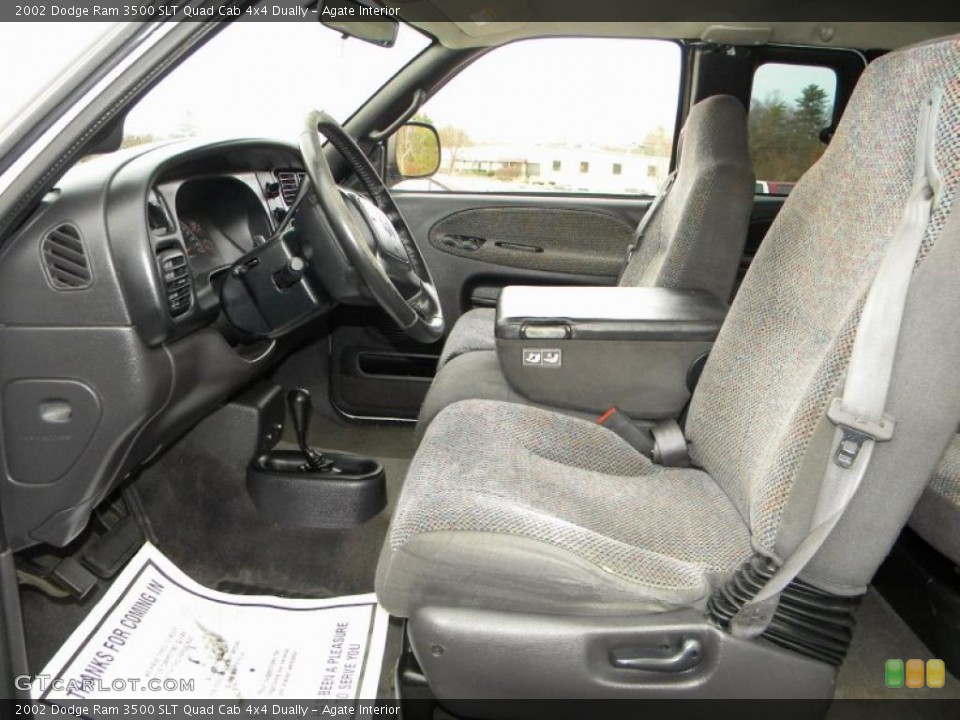 Agate Interior Photo for the 2002 Dodge Ram 3500 SLT Quad Cab 4x4 Dually #40652500