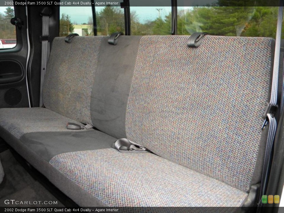 Agate Interior Photo for the 2002 Dodge Ram 3500 SLT Quad Cab 4x4 Dually #40652540