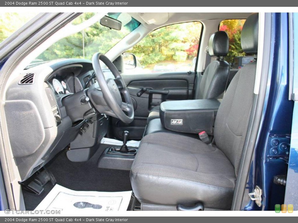 Dark Slate Gray Interior Photo for the 2004 Dodge Ram 2500 ST Quad Cab 4x4 #40654190