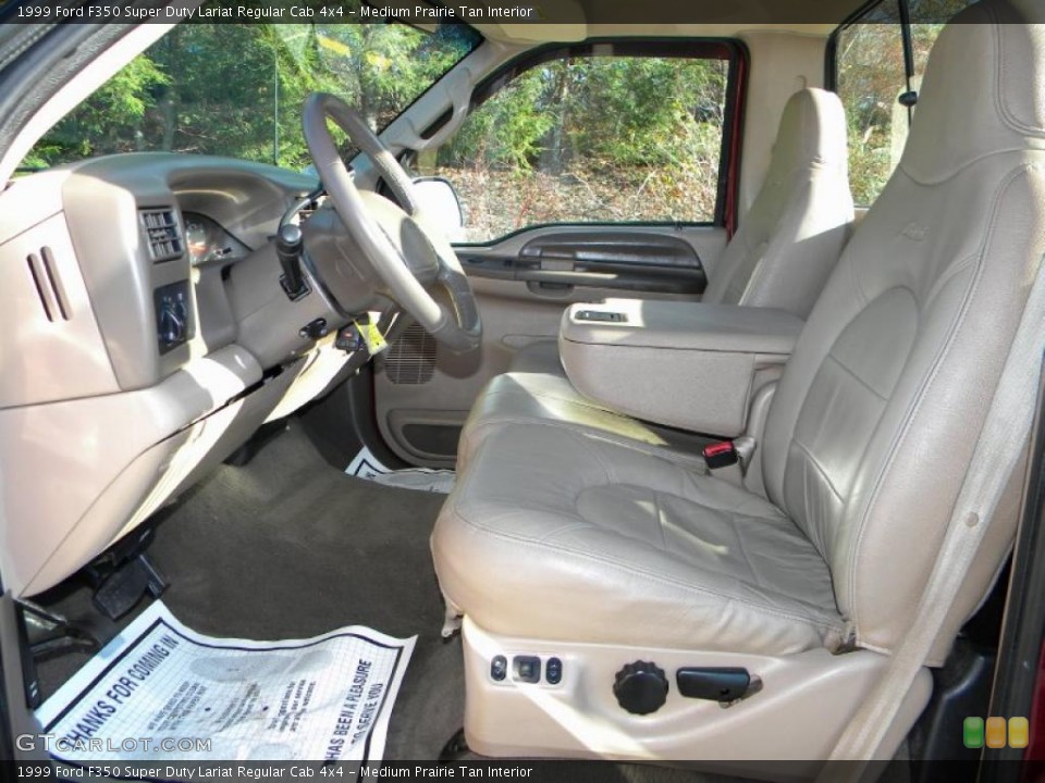 Medium Prairie Tan Interior Photo for the 1999 Ford F350 Super Duty Lariat Regular Cab 4x4 #40659665