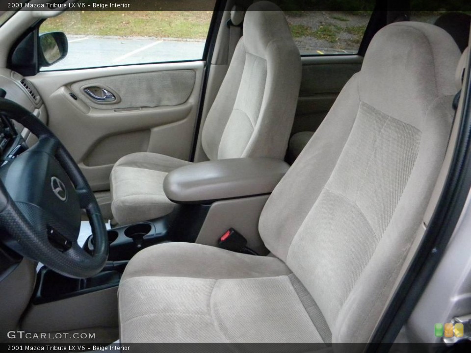 Beige Interior Photo for the 2001 Mazda Tribute LX V6 #40659821