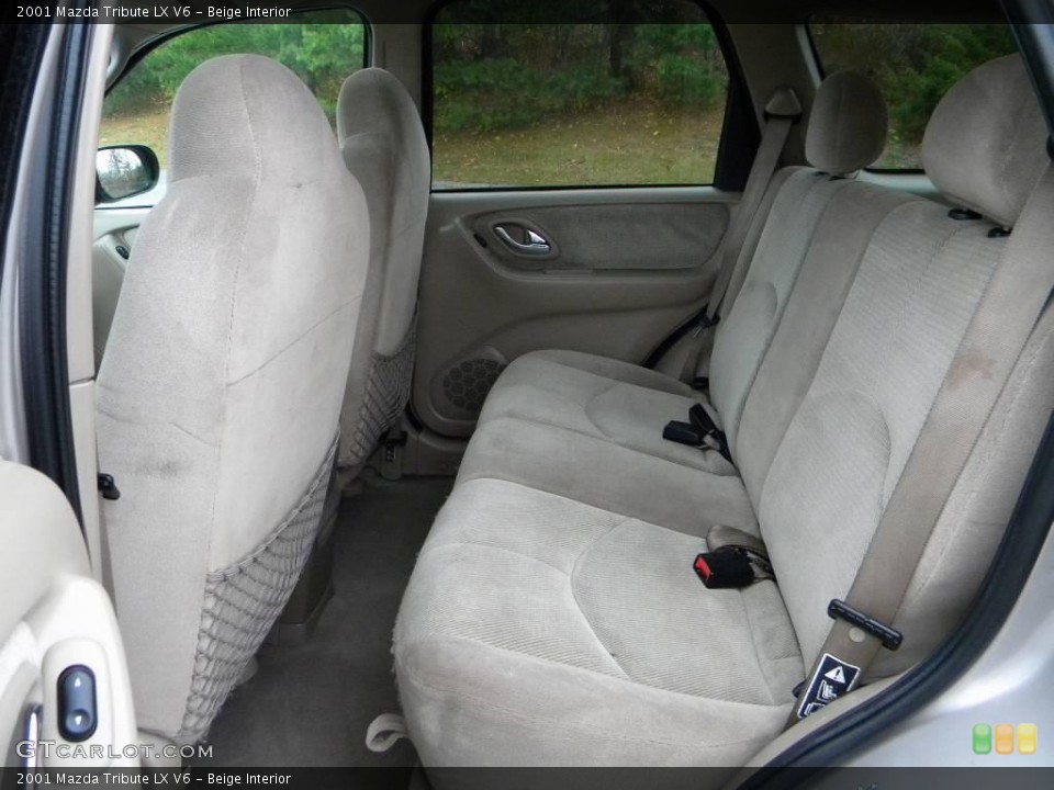 Beige Interior Photo for the 2001 Mazda Tribute LX V6 #40659825