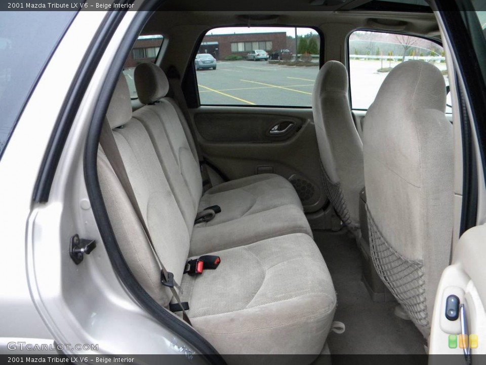 Beige Interior Photo for the 2001 Mazda Tribute LX V6 #40659845