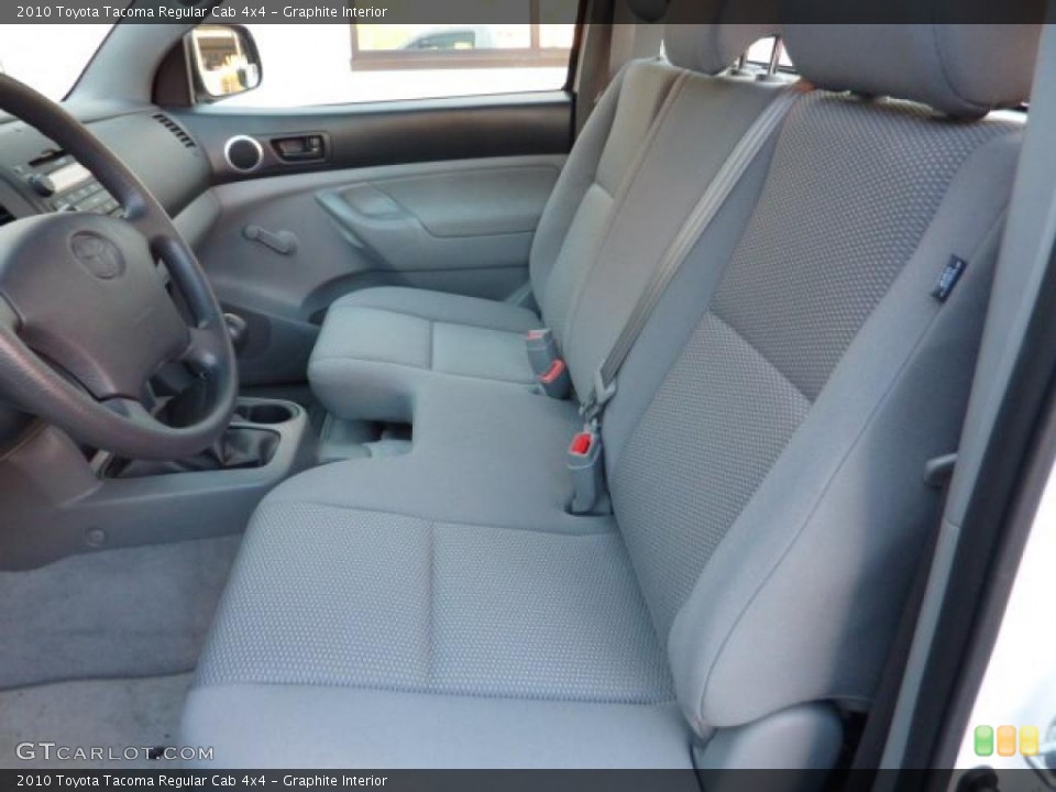 Graphite Interior Photo for the 2010 Toyota Tacoma Regular Cab 4x4 #40666235