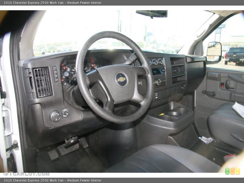 Medium Pewter Interior Prime Interior for the 2010 Chevrolet Express 2500 Work Van #40666411