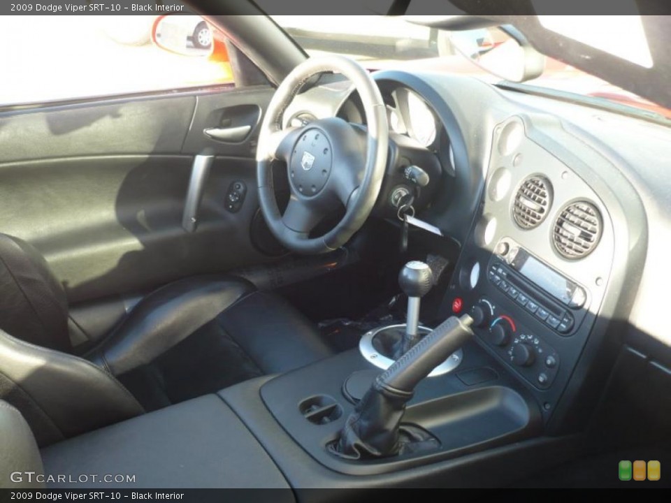 Black Interior Dashboard for the 2009 Dodge Viper SRT-10 #40672226