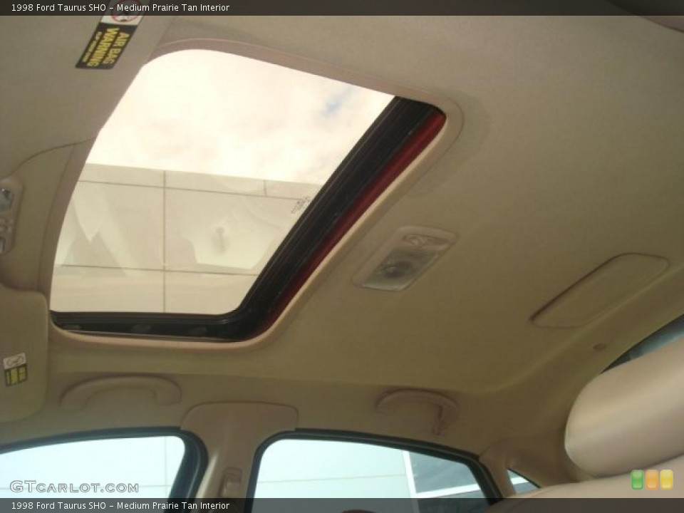 Medium Prairie Tan Interior Sunroof for the 1998 Ford Taurus SHO #40674430