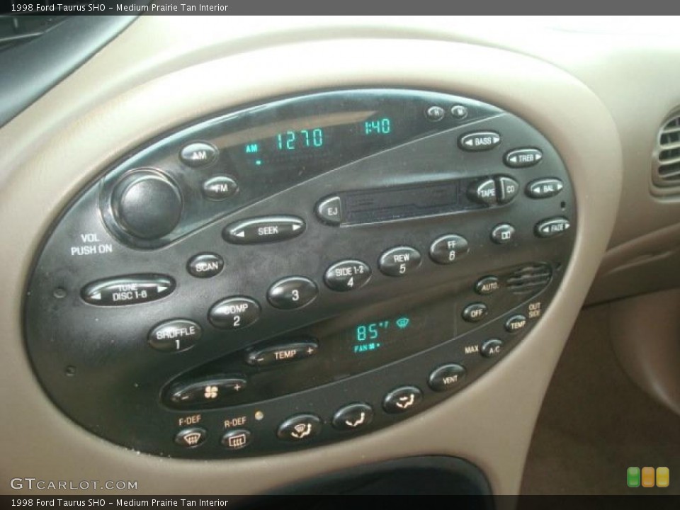 Medium Prairie Tan Interior Controls for the 1998 Ford Taurus SHO #40674446