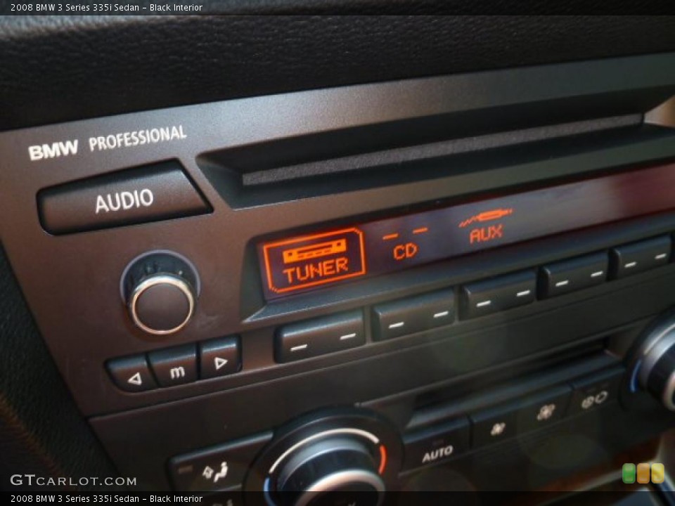 Black Interior Controls for the 2008 BMW 3 Series 335i Sedan #40676170
