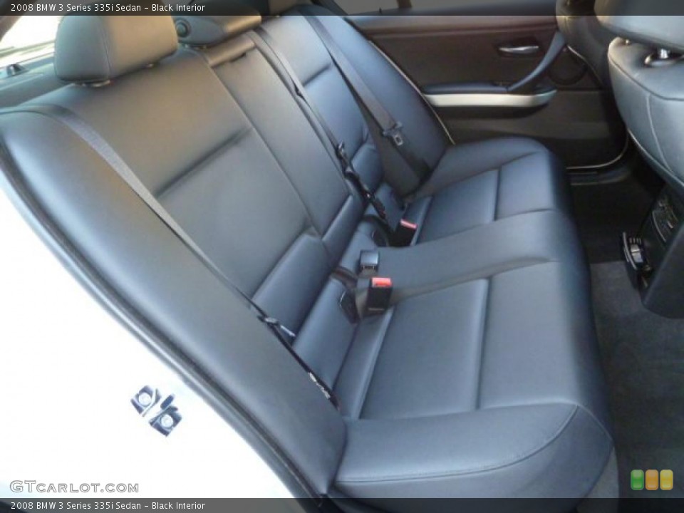 Black Interior Photo for the 2008 BMW 3 Series 335i Sedan #40676242