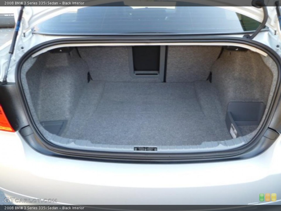 Black Interior Trunk for the 2008 BMW 3 Series 335i Sedan #40676306