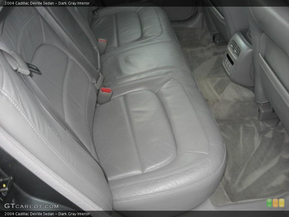 Dark Gray Interior Photo for the 2004 Cadillac DeVille Sedan #40676542