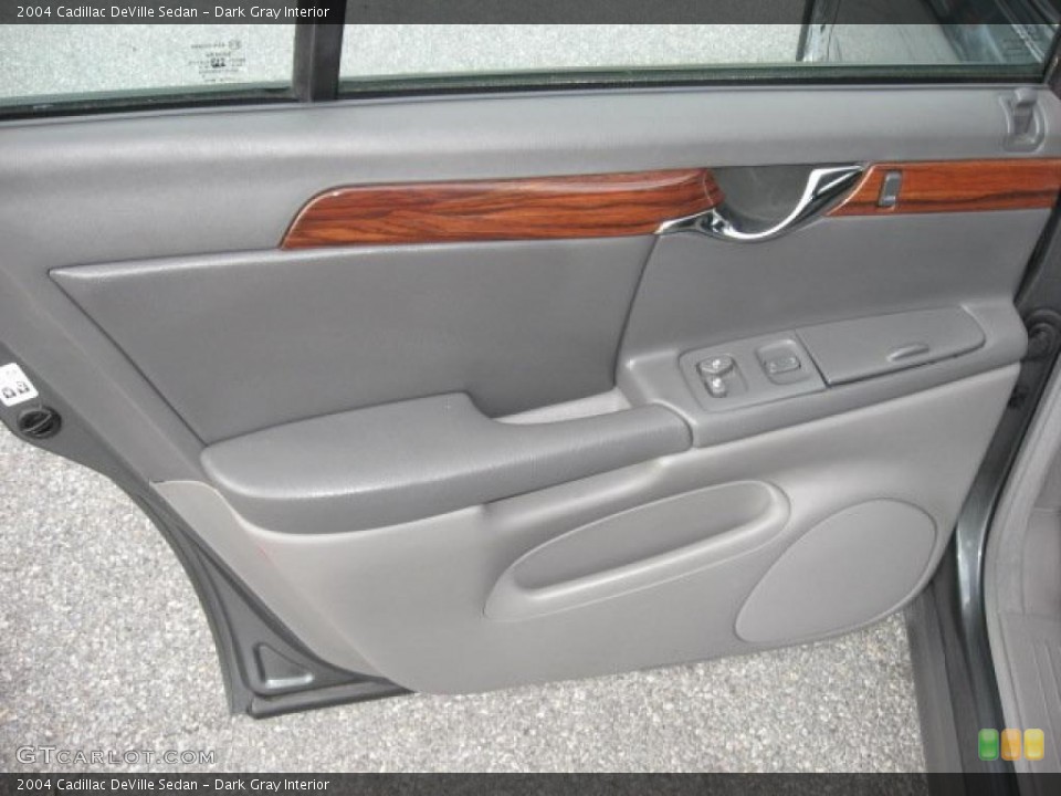 Dark Gray Interior Door Panel for the 2004 Cadillac DeVille Sedan #40676622