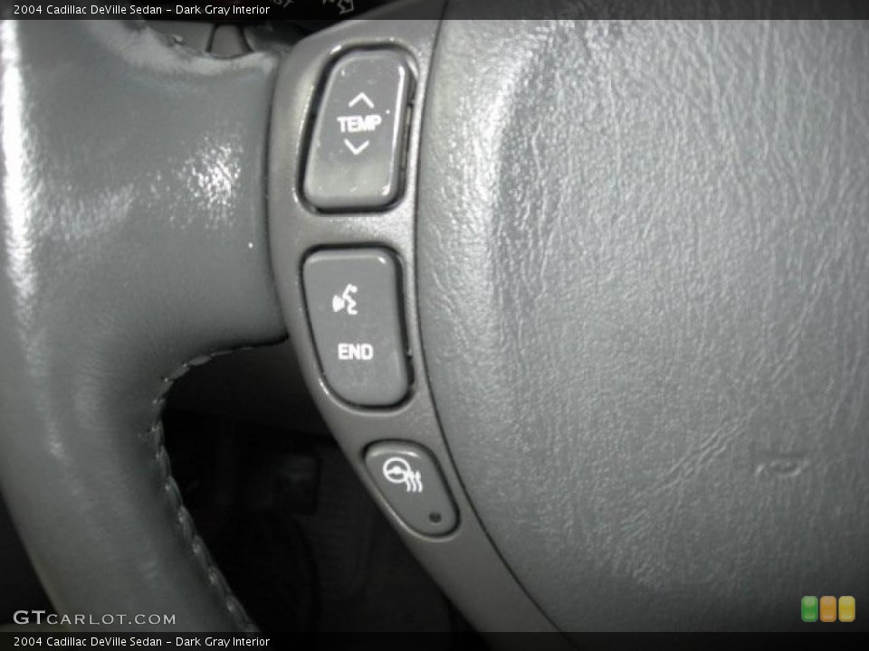 Dark Gray Interior Controls for the 2004 Cadillac DeVille Sedan #40676710