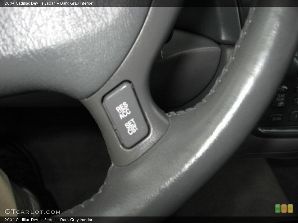 Dark Gray Interior Controls for the 2004 Cadillac DeVille Sedan #40676726