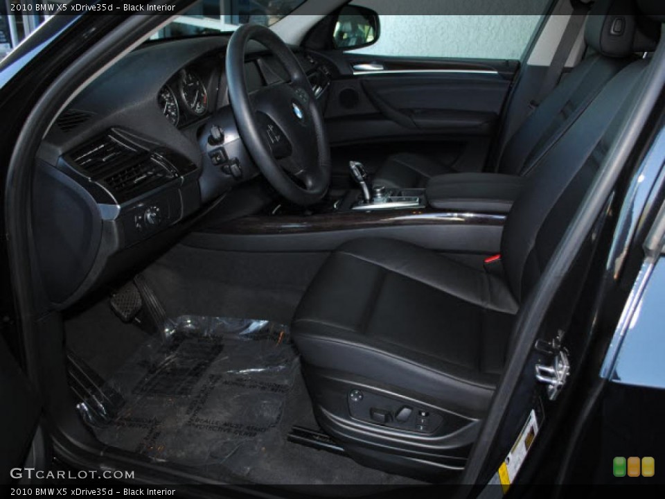 Black Interior Photo for the 2010 BMW X5 xDrive35d #40677878