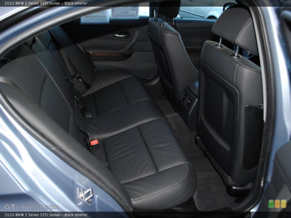 Black Interior Photo for the 2010 BMW 3 Series 335i Sedan #40678574