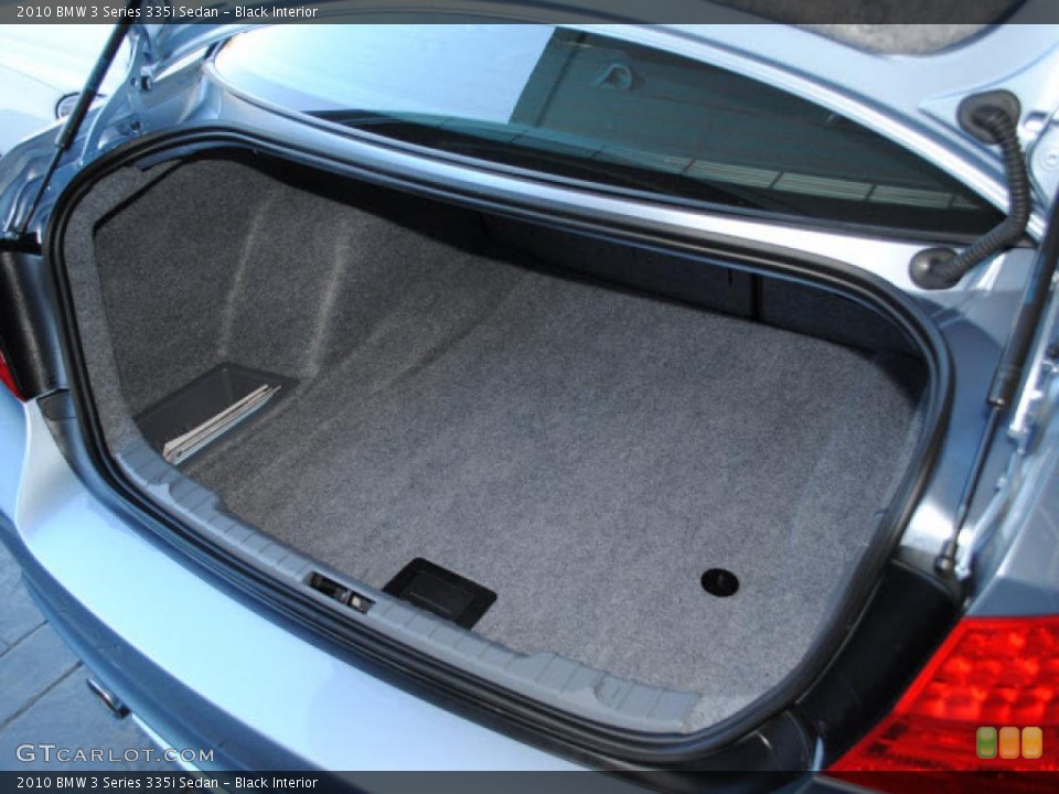 Black Interior Trunk for the 2010 BMW 3 Series 335i Sedan #40678606