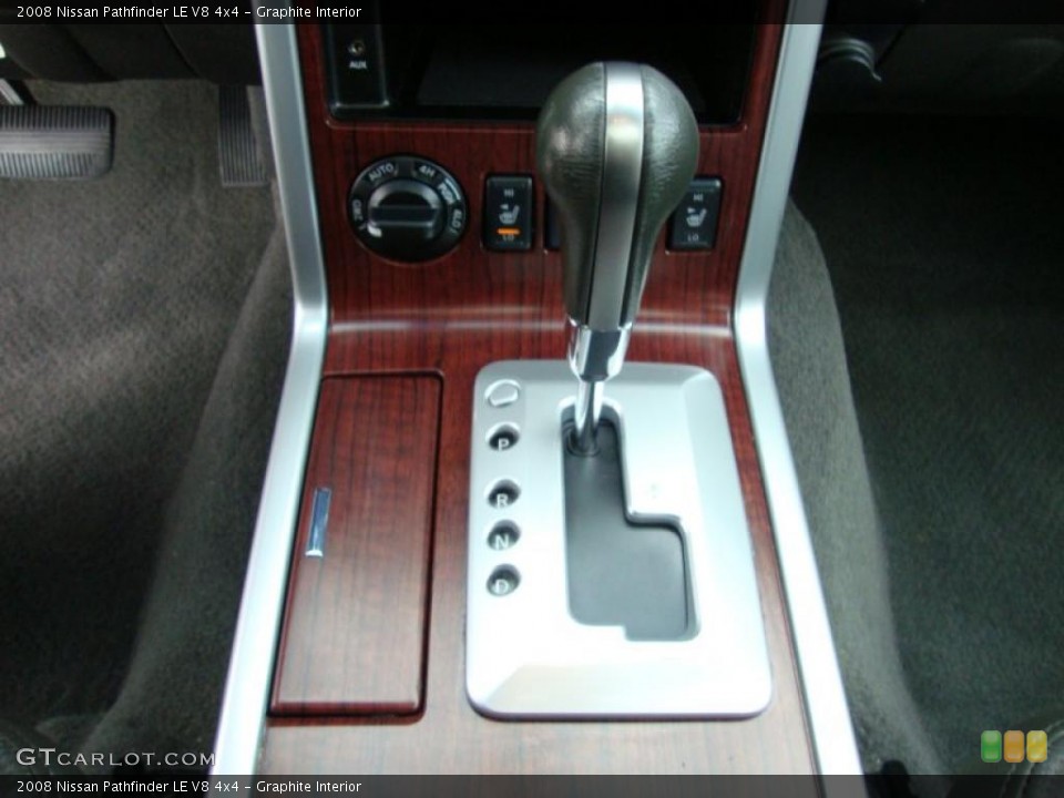 Graphite Interior Transmission for the 2008 Nissan Pathfinder LE V8 4x4 #40679588