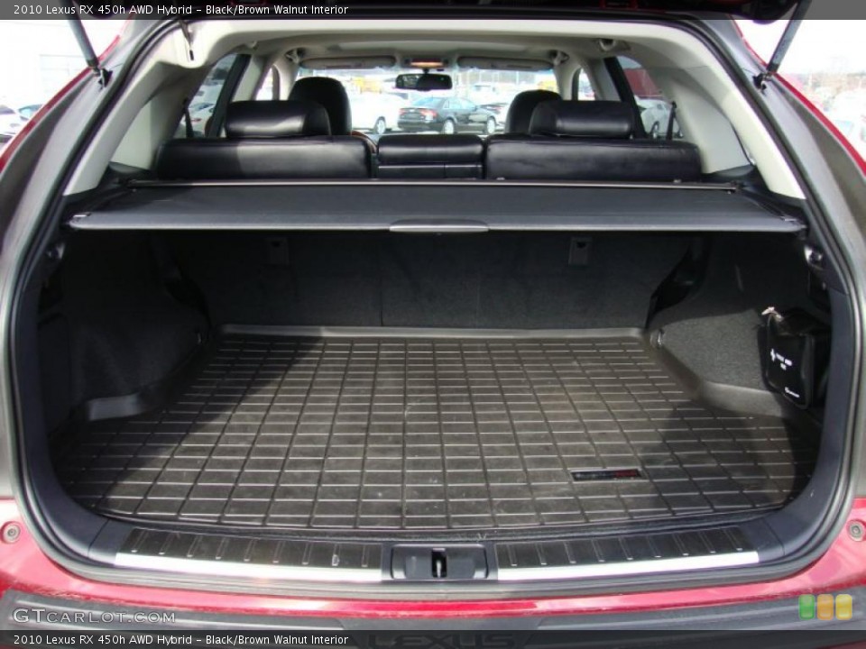 Black/Brown Walnut Interior Trunk for the 2010 Lexus RX 450h AWD Hybrid #40680842