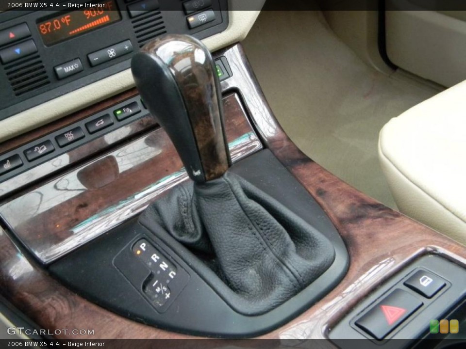 Beige Interior Transmission for the 2006 BMW X5 4.4i #40681210