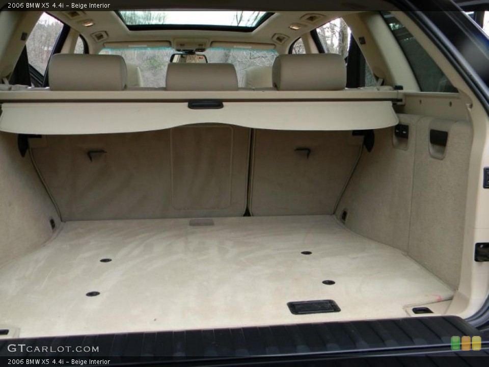 Beige Interior Trunk for the 2006 BMW X5 4.4i #40681406