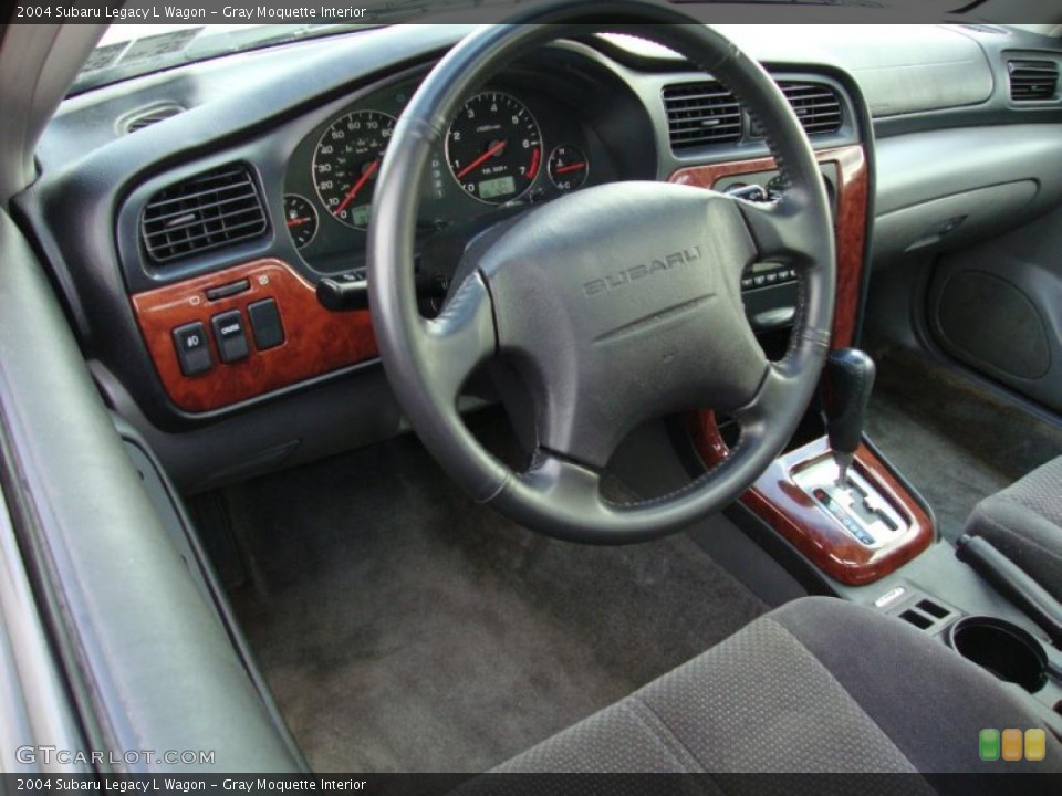 Gray Moquette Interior Prime Interior for the 2004 Subaru Legacy L Wagon #40682154