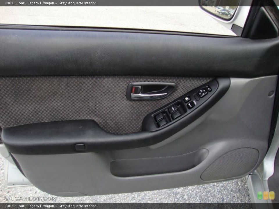 Gray Moquette Interior Door Panel for the 2004 Subaru Legacy L Wagon #40682182