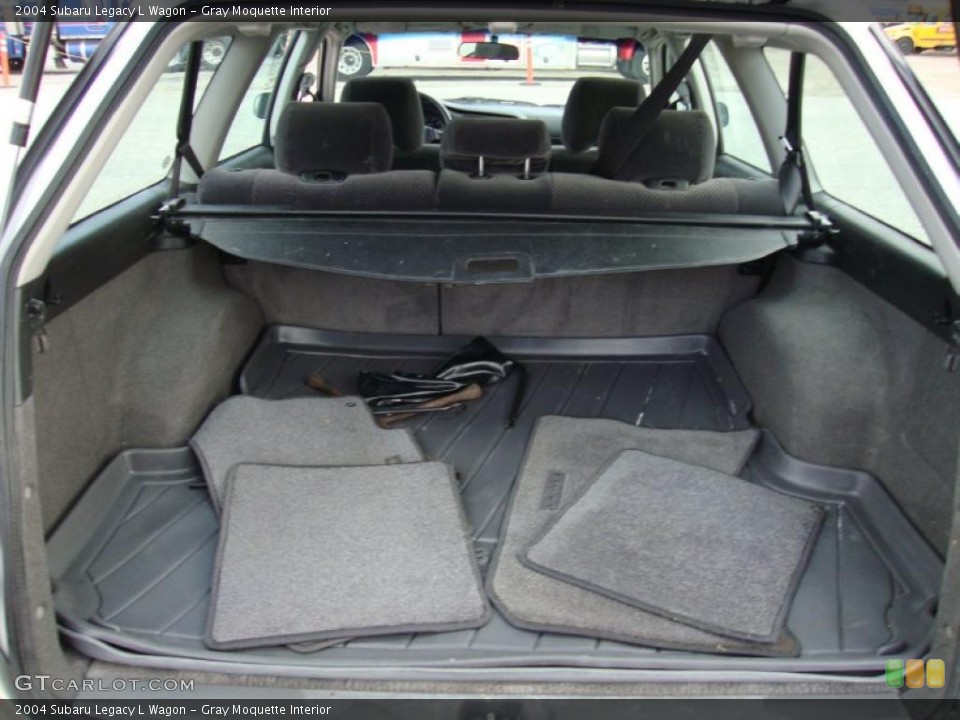 Gray Moquette Interior Trunk for the 2004 Subaru Legacy L Wagon #40682398