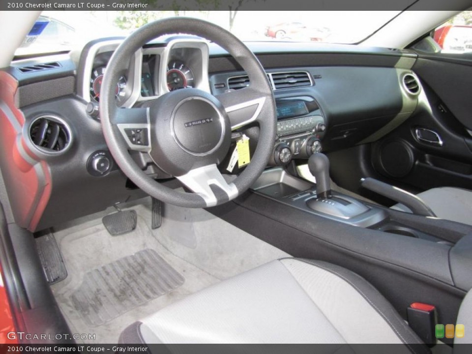 Gray Interior Prime Interior for the 2010 Chevrolet Camaro LT Coupe #40683150