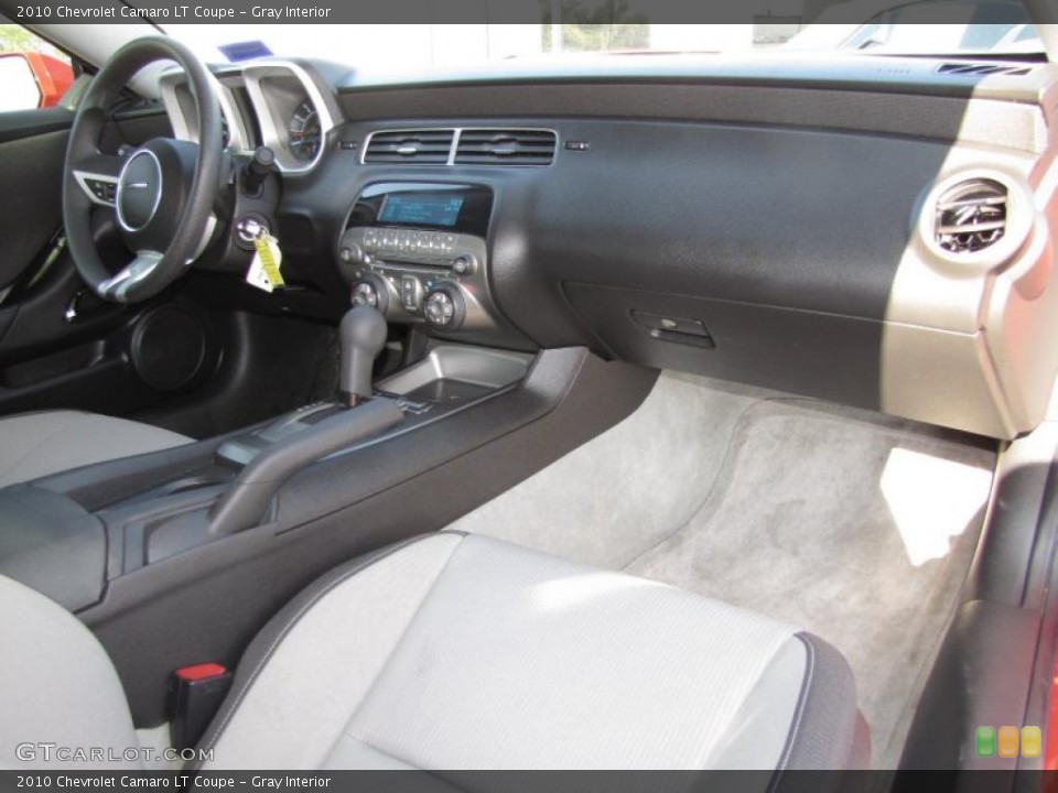 Gray Interior Dashboard for the 2010 Chevrolet Camaro LT Coupe #40683162