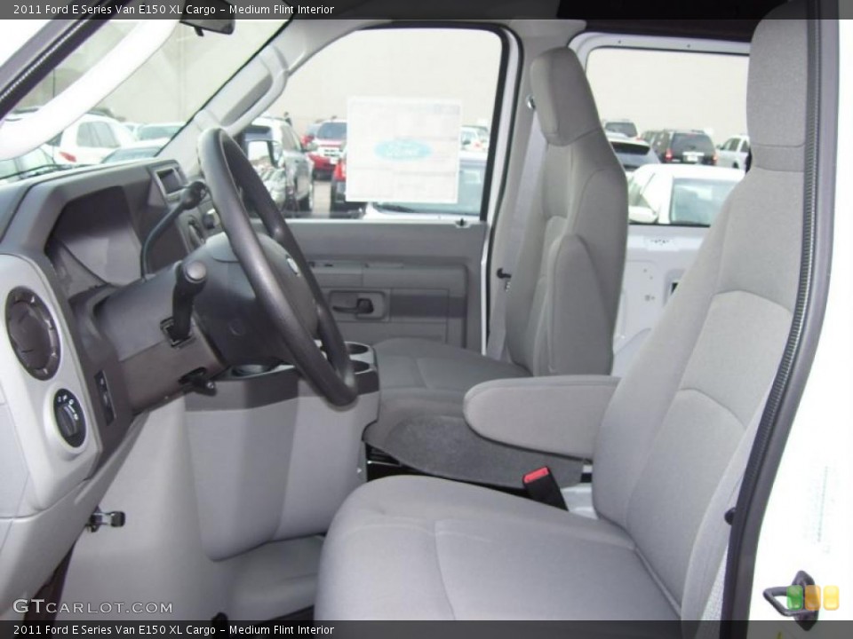 Medium Flint Interior Photo for the 2011 Ford E Series Van E150 XL Cargo #40686854