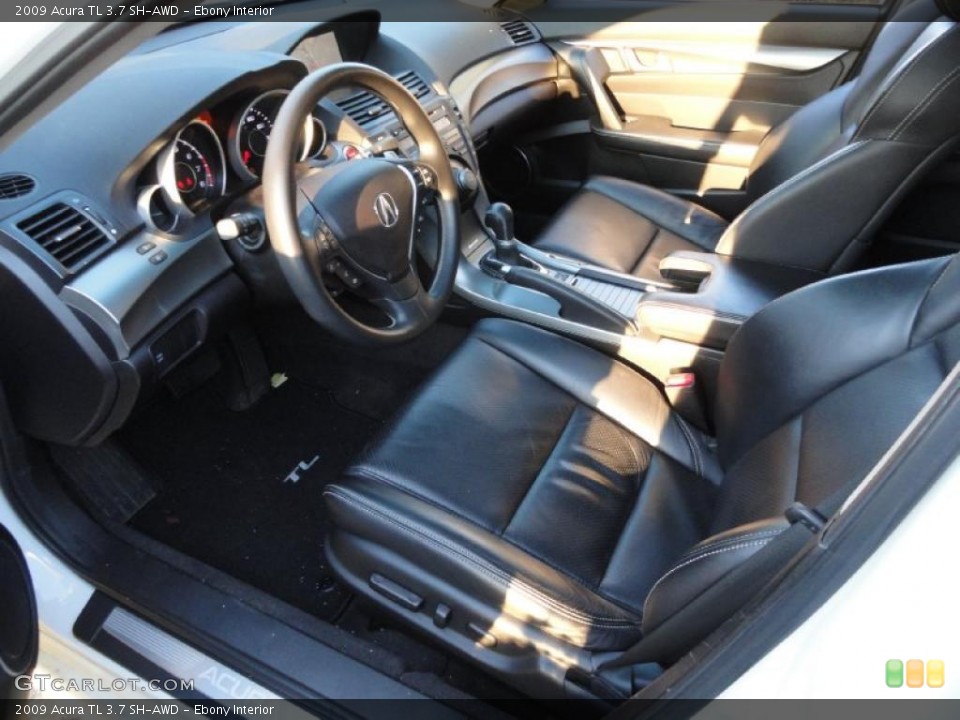 Ebony Interior Prime Interior for the 2009 Acura TL 3.7 SH-AWD #40688274