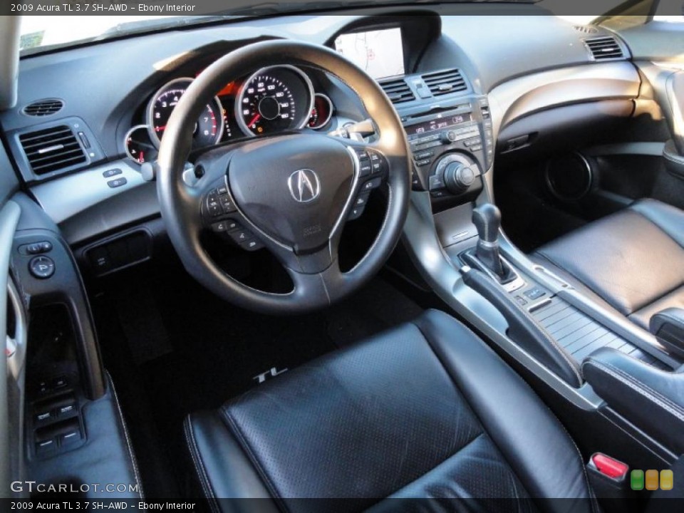Ebony Interior Prime Interior for the 2009 Acura TL 3.7 SH-AWD #40688290