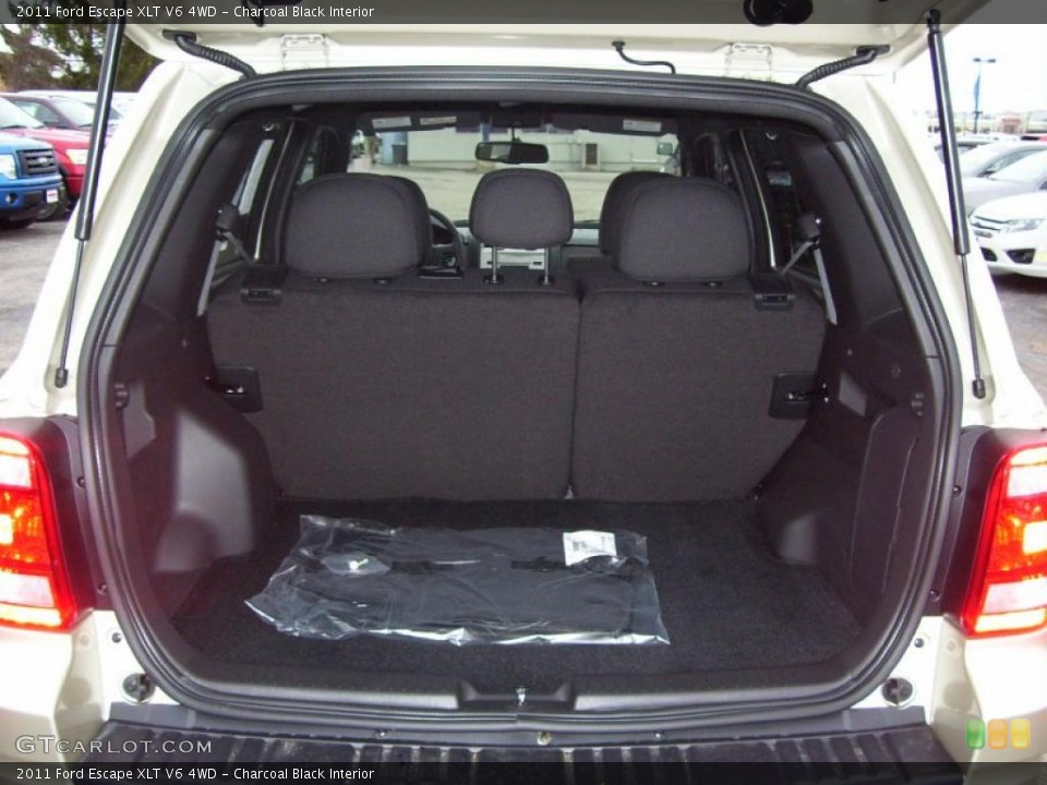 Charcoal Black Interior Trunk for the 2011 Ford Escape XLT V6 4WD #40688914