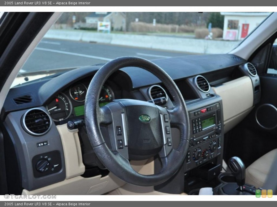 Alpaca Beige Interior Dashboard for the 2005 Land Rover LR3 V8 SE #40692862