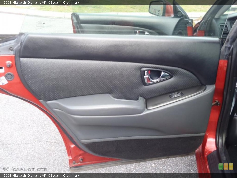 Gray Interior Door Panel for the 2003 Mitsubishi Diamante VR-X Sedan #40696478