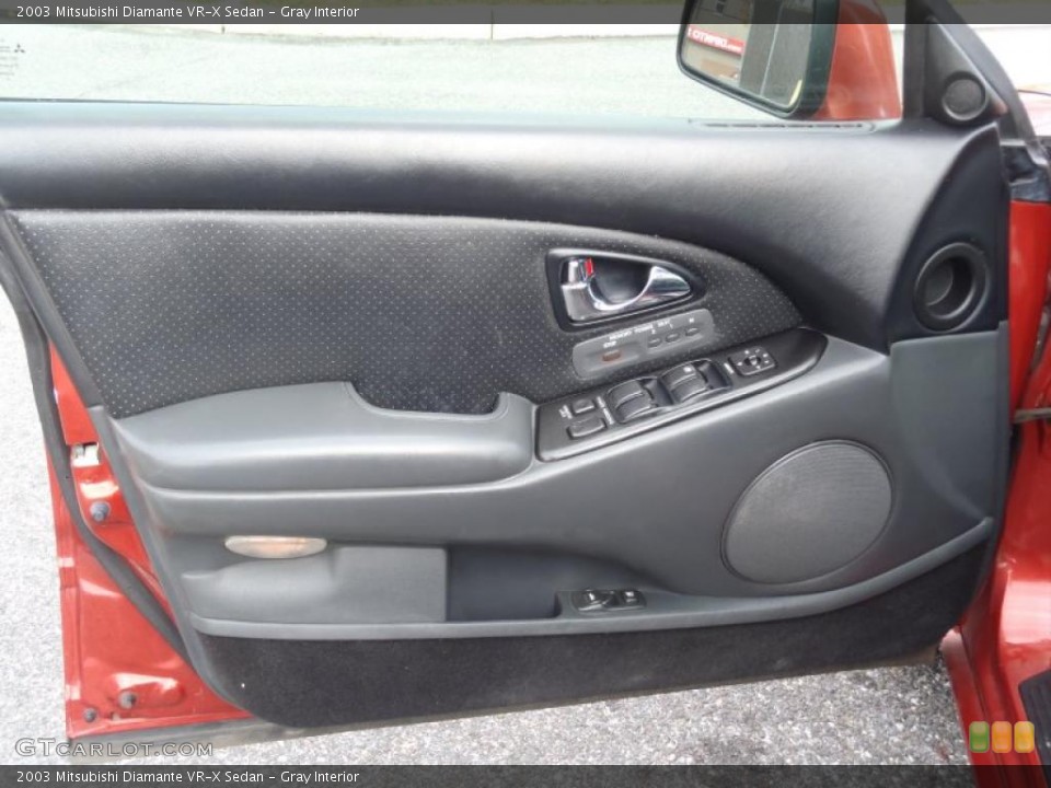 Gray Interior Door Panel for the 2003 Mitsubishi Diamante VR-X Sedan #40696618
