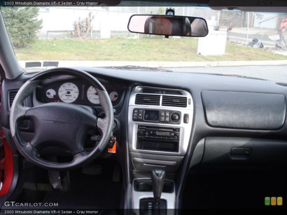 Gray Interior Dashboard for the 2003 Mitsubishi Diamante VR-X Sedan #40696862