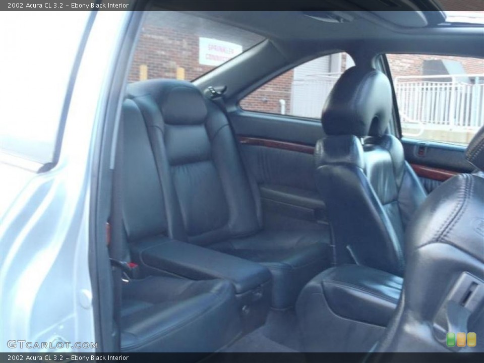 Ebony Black Interior Photo for the 2002 Acura CL 3.2 #40697146