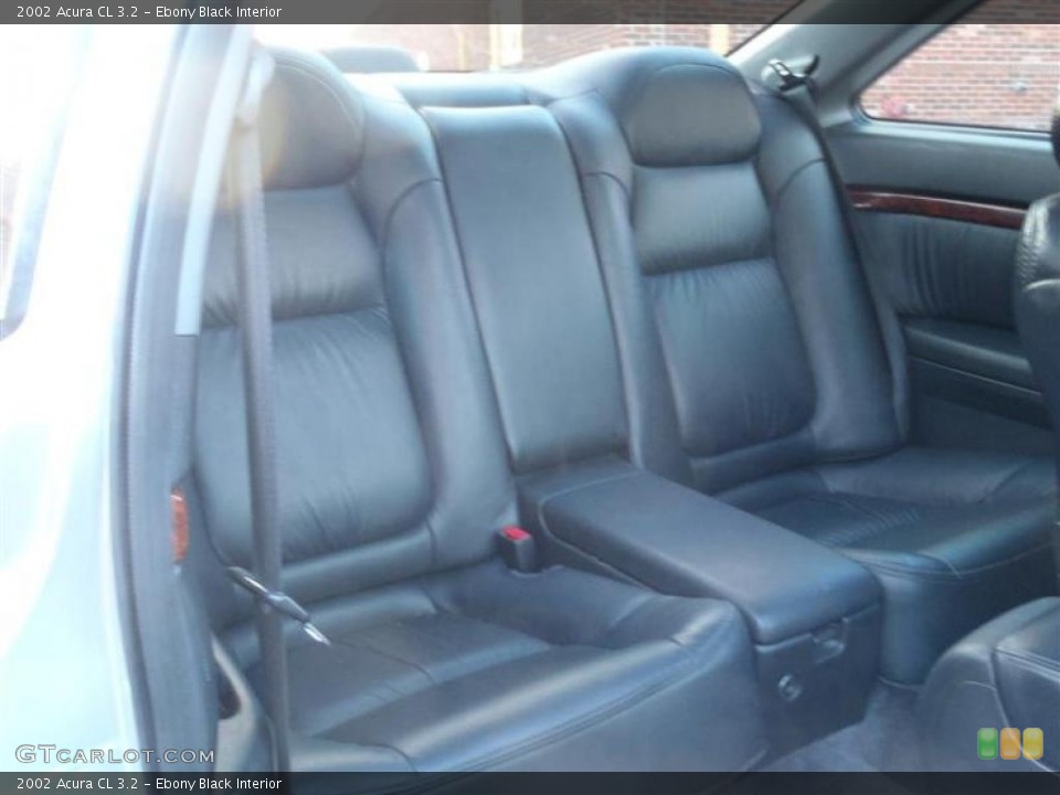 Ebony Black Interior Photo for the 2002 Acura CL 3.2 #40697170