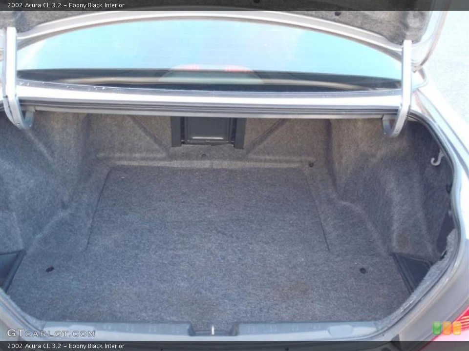 Ebony Black Interior Trunk for the 2002 Acura CL 3.2 #40697526