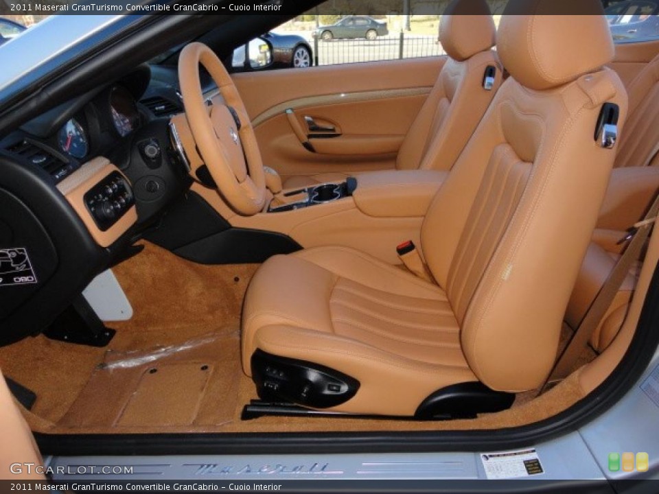 Cuoio Interior Photo for the 2011 Maserati GranTurismo Convertible GranCabrio #40700717