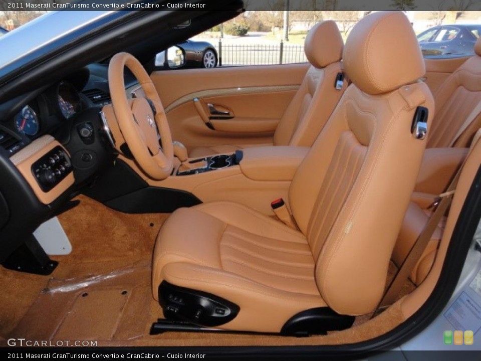 Cuoio Interior Photo for the 2011 Maserati GranTurismo Convertible GranCabrio #40700733