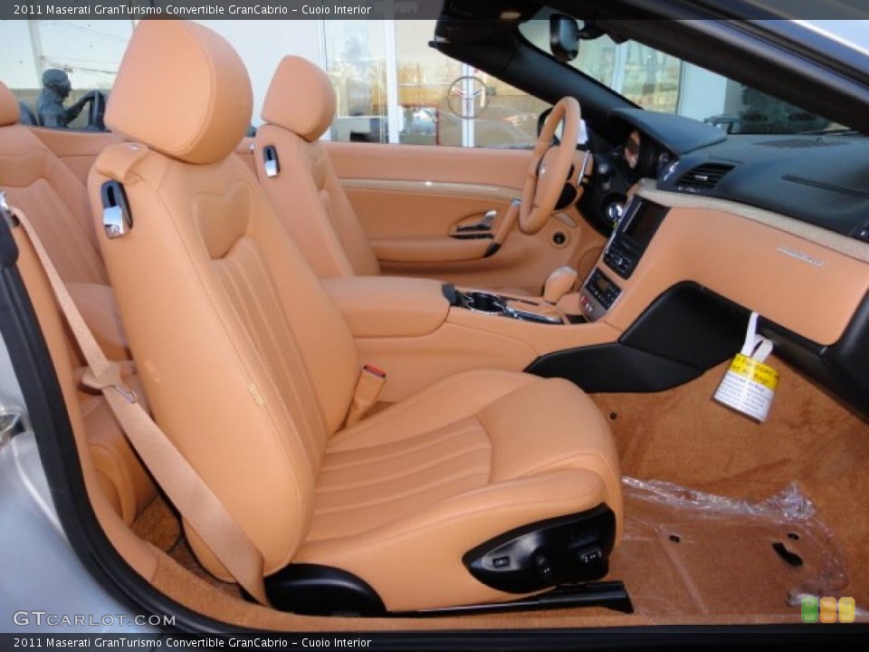 Cuoio Interior Photo for the 2011 Maserati GranTurismo Convertible GranCabrio #40700761