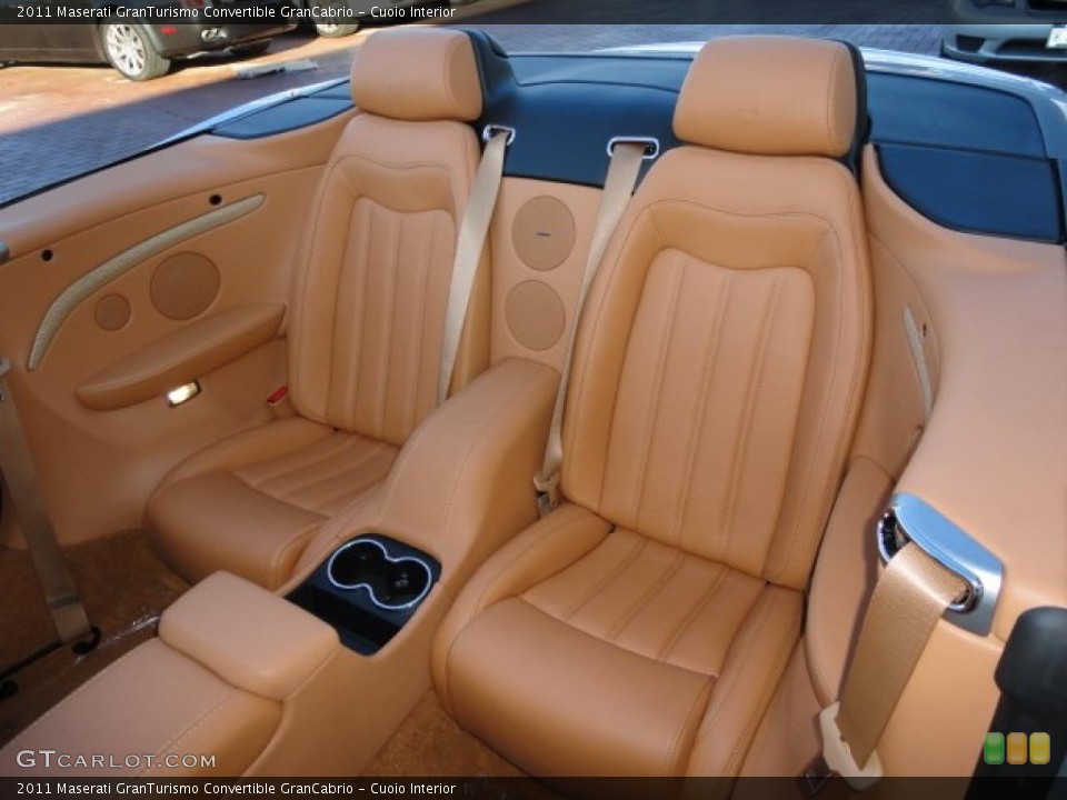 Cuoio Interior Photo for the 2011 Maserati GranTurismo Convertible GranCabrio #40700777