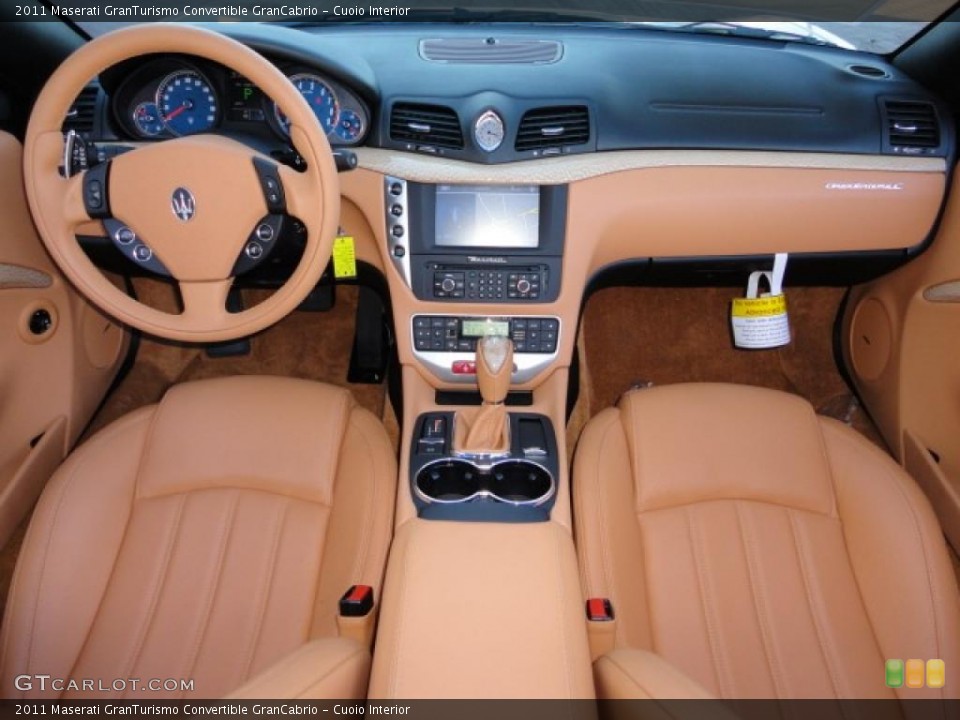 Cuoio Interior Prime Interior for the 2011 Maserati GranTurismo Convertible GranCabrio #40700809