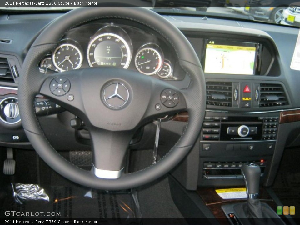 Black Interior Dashboard for the 2011 Mercedes-Benz E 350 Coupe #40701489