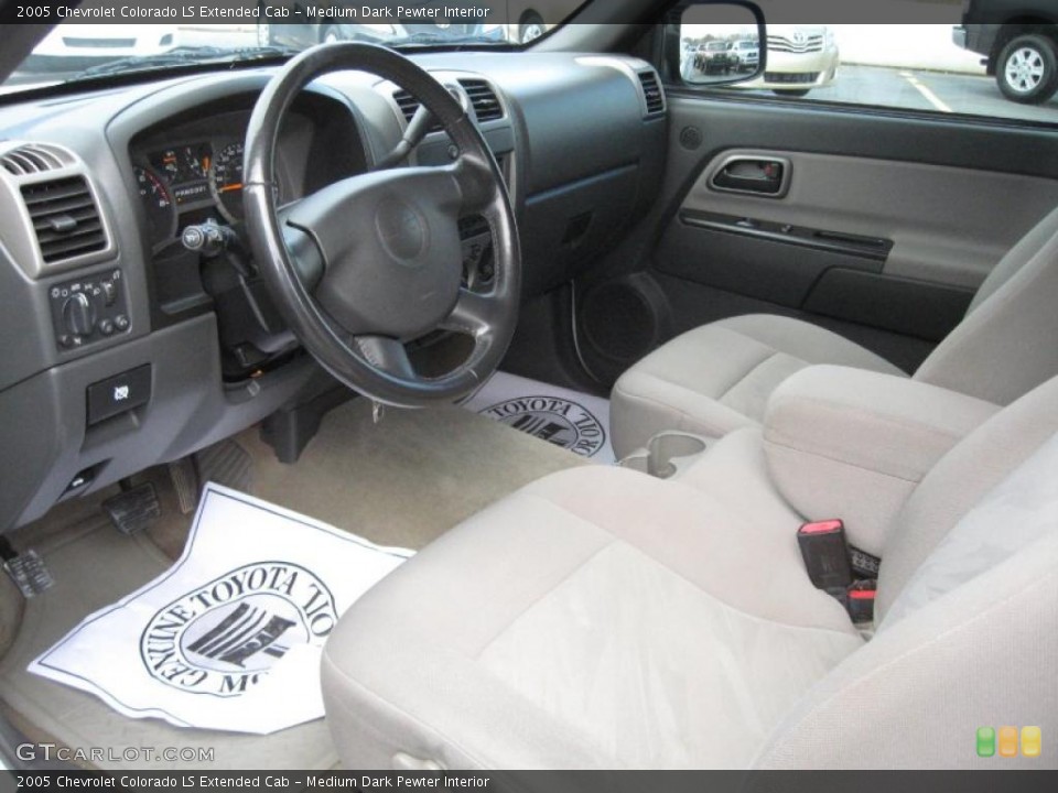 Medium Dark Pewter Interior Prime Interior for the 2005 Chevrolet Colorado LS Extended Cab #40701765